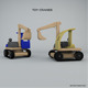 Toy Cranes - 3DOcean Item for Sale